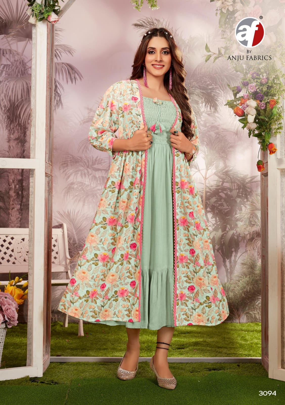 Shrill Grill Designer Jacket Party Wear Kurti Catalog